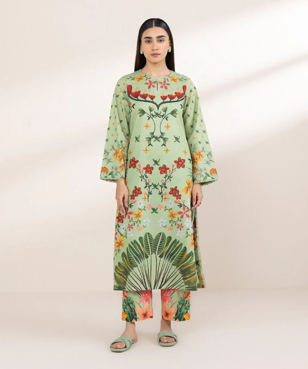 Sapphire Printed Lawn Shirt 3PRSG25V241S Eid 1 RTW 2025