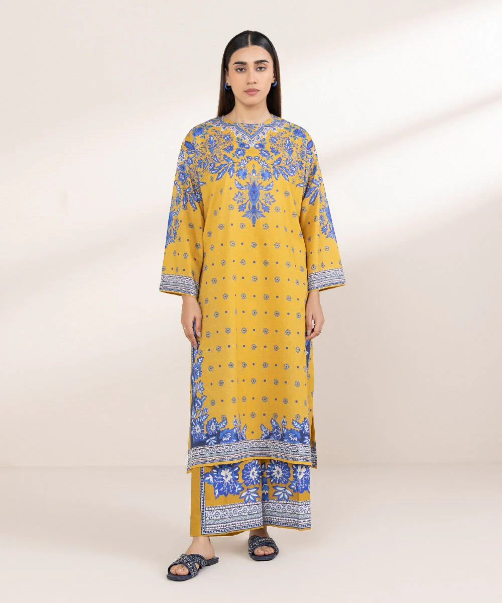 Sapphire Printed Lawn Shirt 3PRSG25V242S Eid 1 RTW 2025