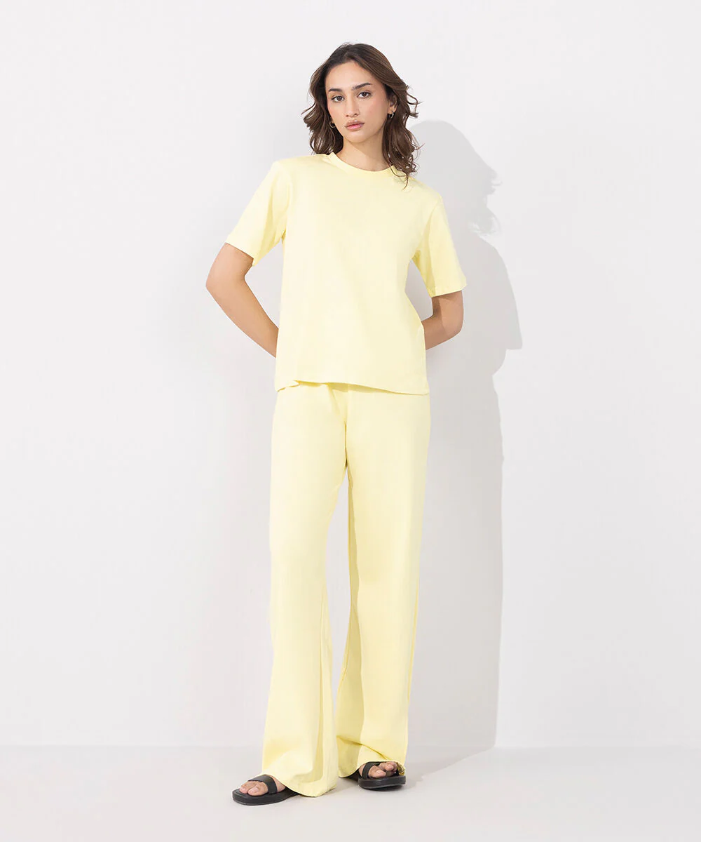 Sapphire Shoulder Padded T-Shirt WTOPS25V3033 West RTW 2025