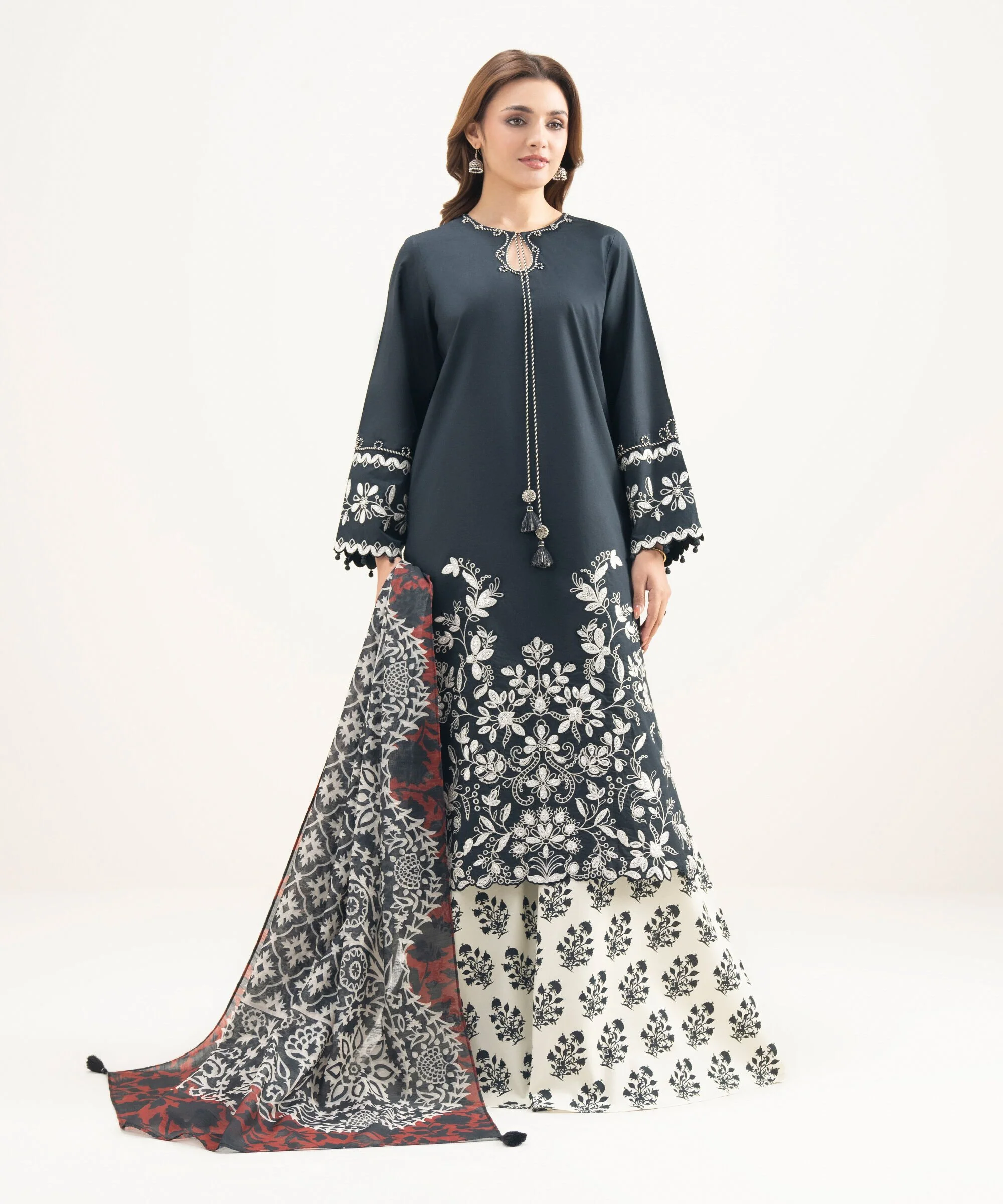 Sapphire U1SDDS26V1112 Piece - Printed Lawn Suit Eid 1 2026