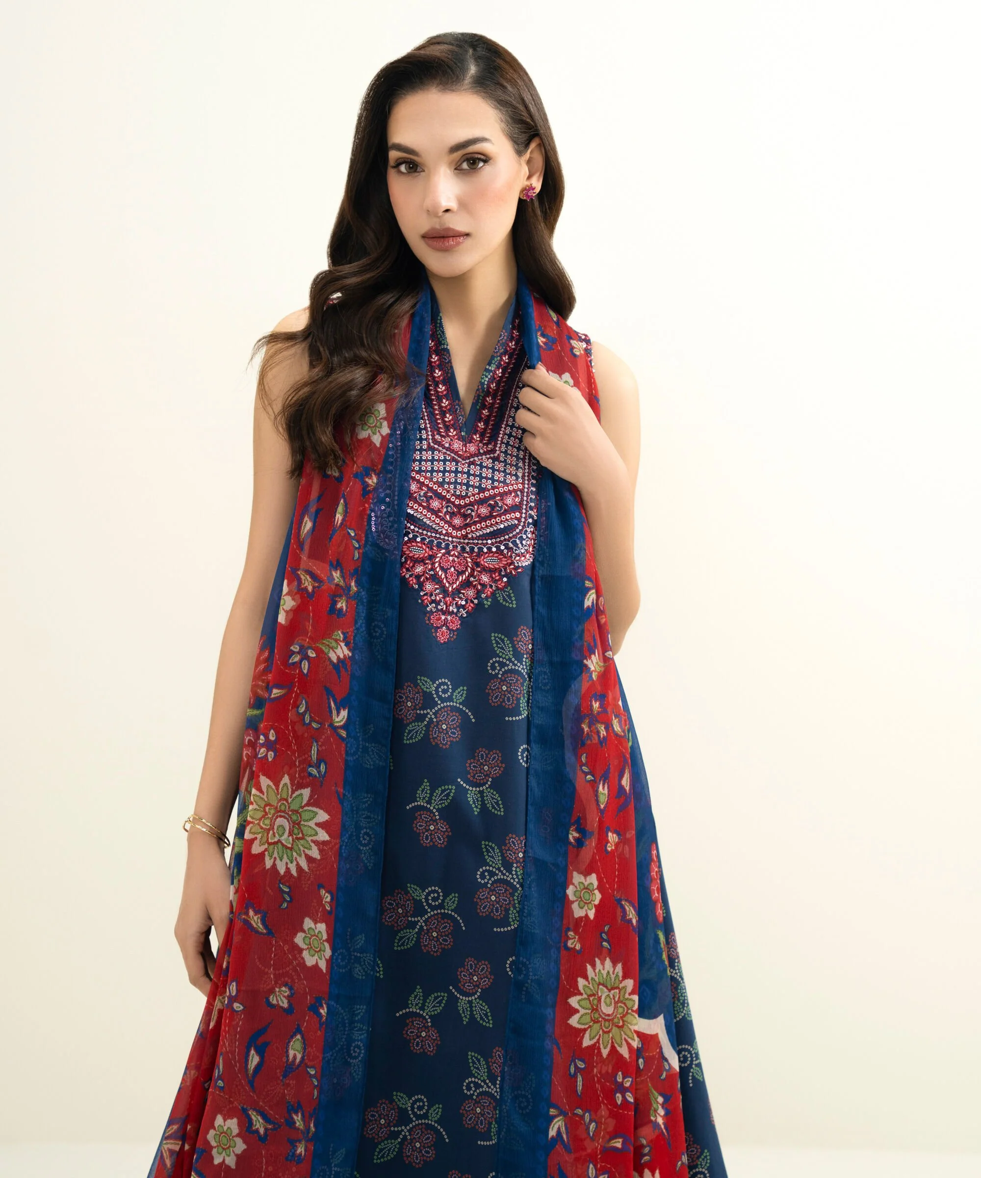 Sapphire U2DDDS26V1162 Piece - Printed Lawn Suit Eid 1 2026