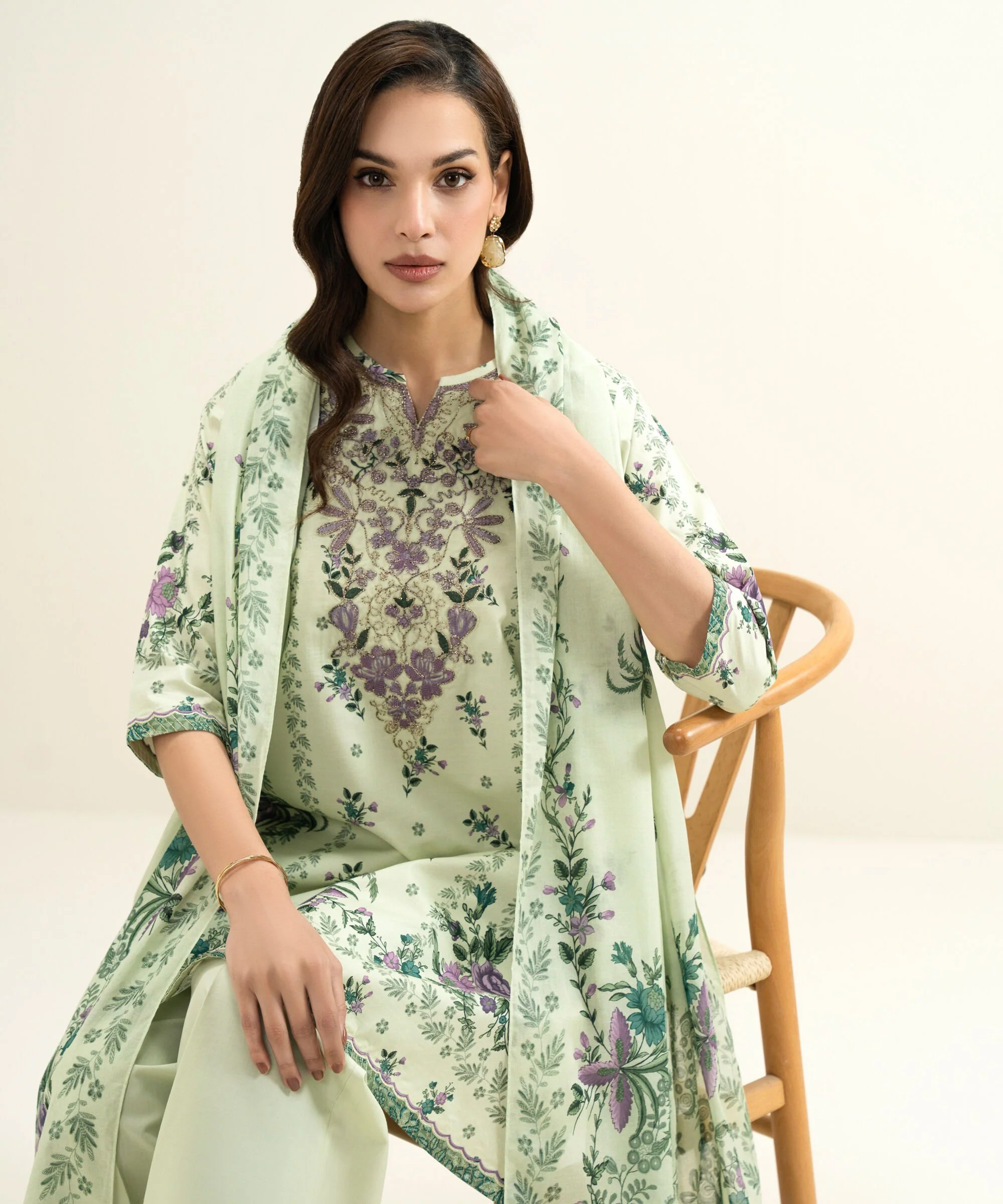 Sapphire U2TDDS26V1242 Piece - Printed Lawn Suit Eid 1 2026