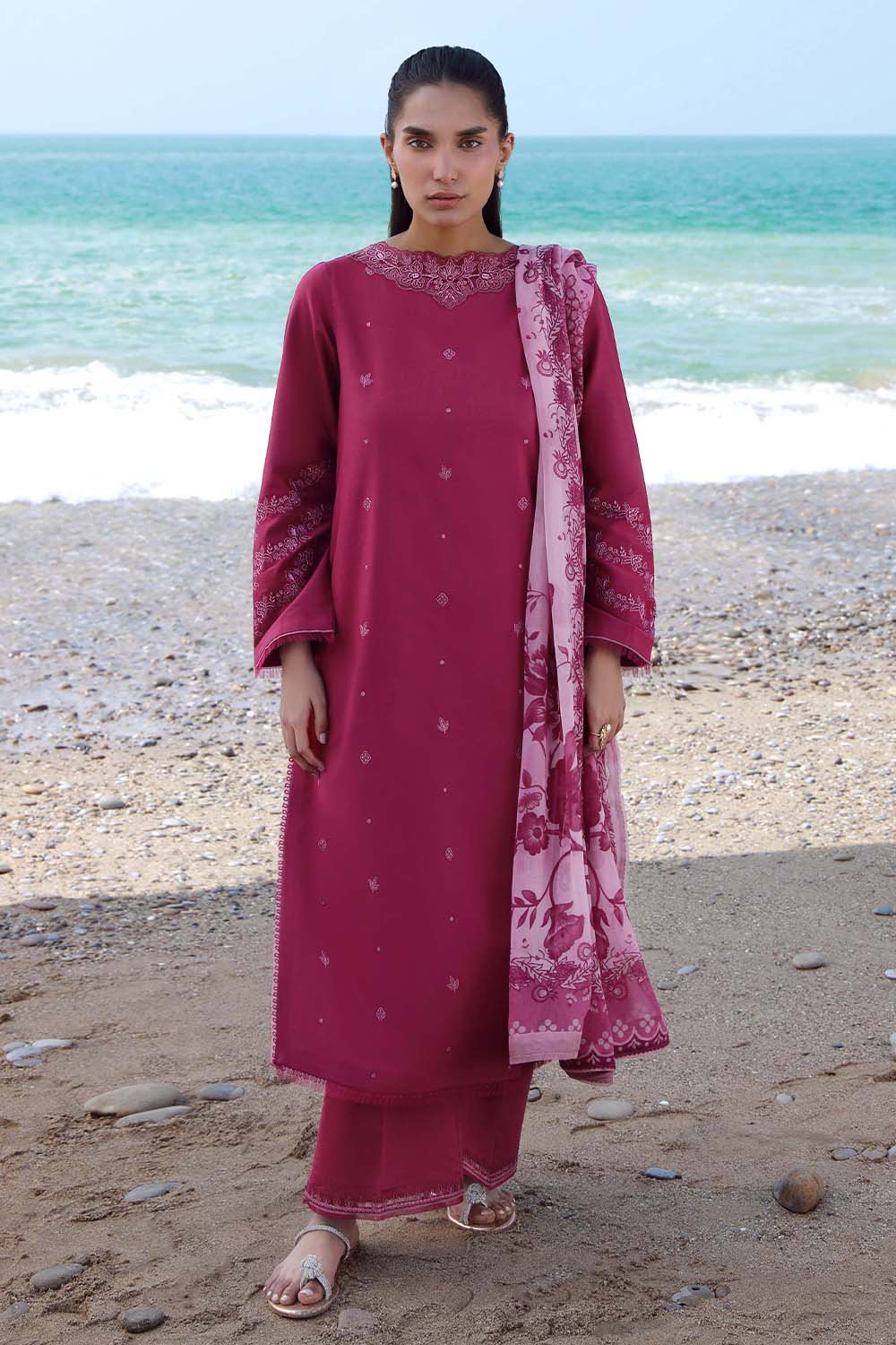 Seran Zuri-1 Afsanah Spring Summer Lawn 2025