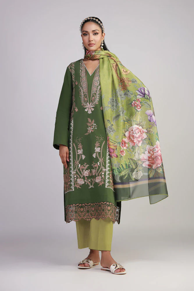 Shameel Ansari Gulrang-10 Gulrang Premium Lawn 2025