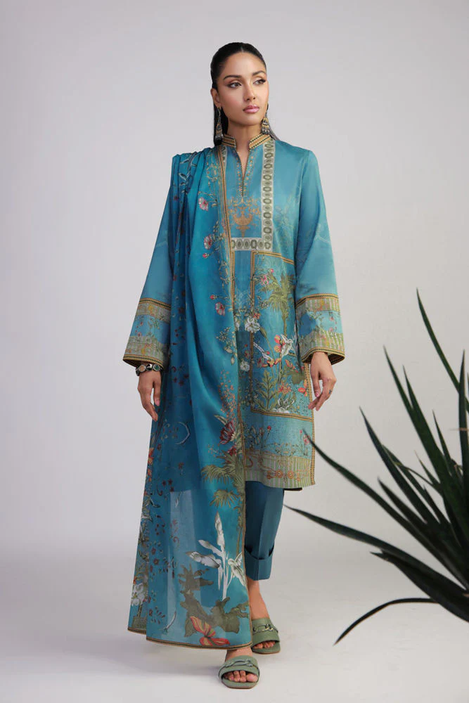 Shameel Ansari Gulrang-11 Gulrang Premium Lawn 2025