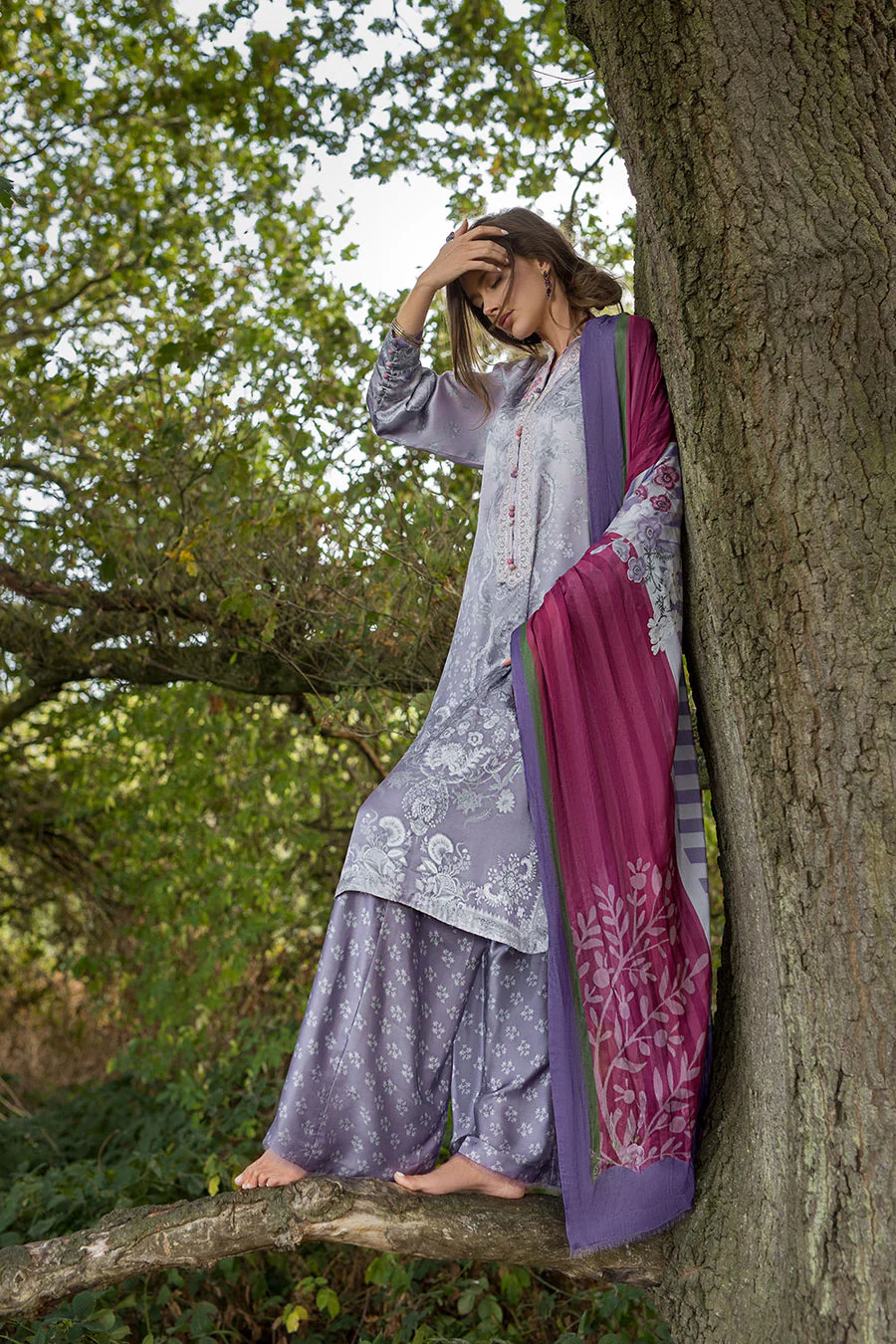 Sobia Nazir Design 01 Satin Collection 2025 - Image 2
