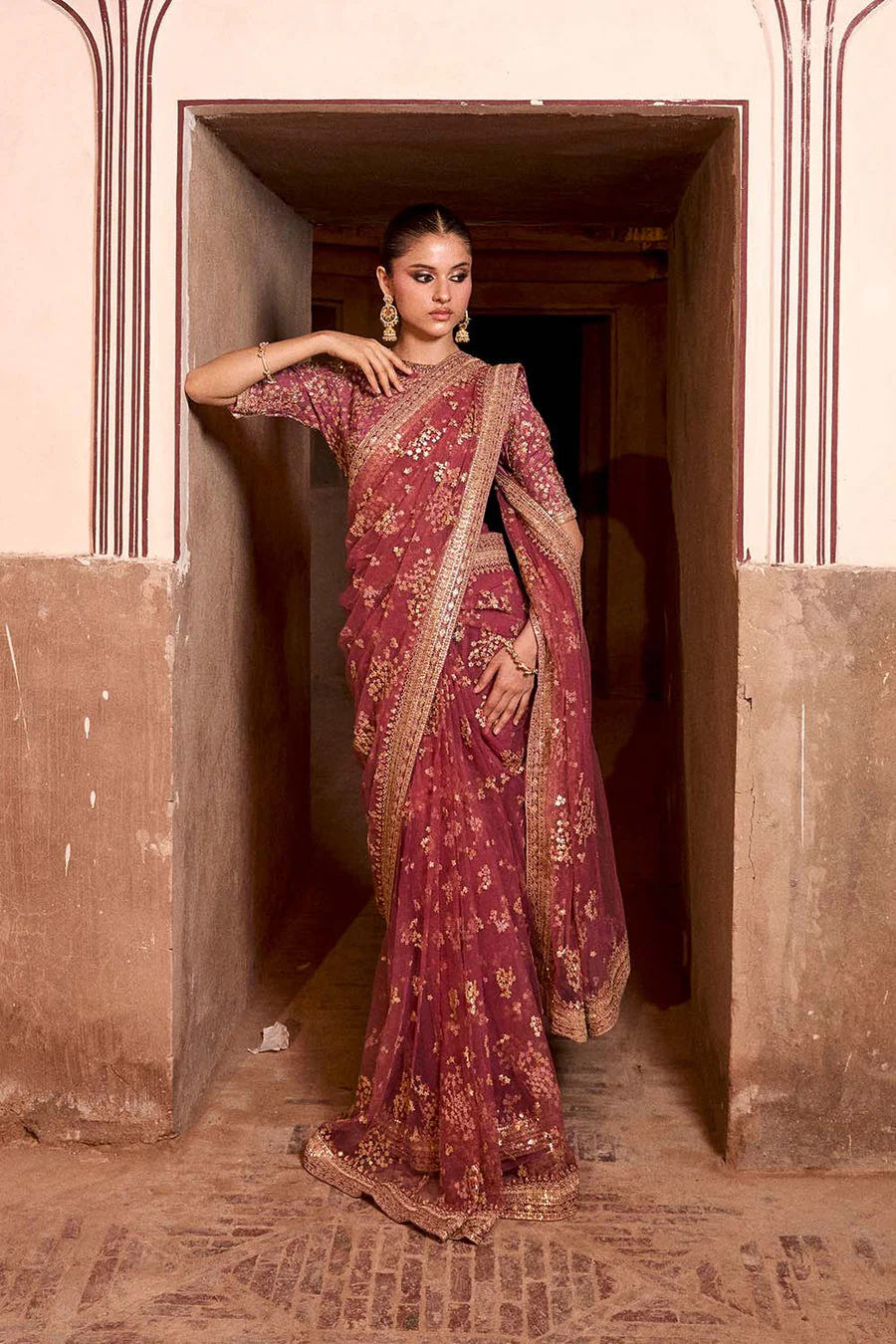 Sobia Nazir Design 07 Fuchsia Ranya Festive 2025 - Image 2
