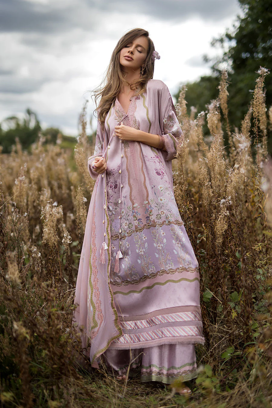 Sobia Nazir Design 09 Satin Collection 2025 - Image 2