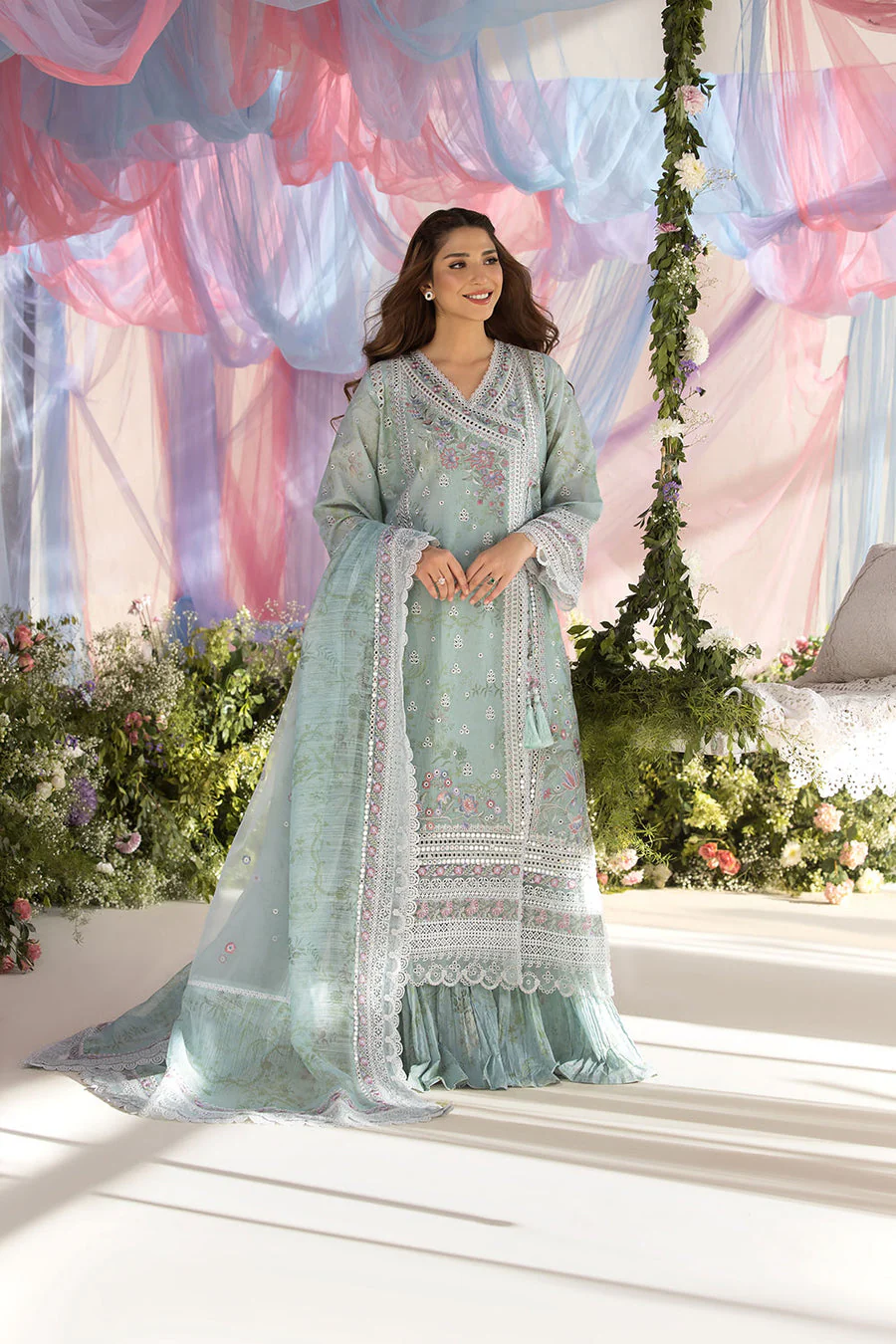 Sobia Nazir Design 13A Luxury Lawn 2025 - Image 2