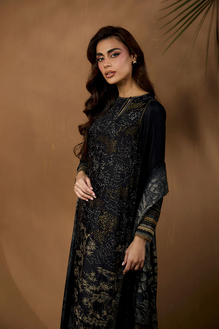 Sobia Nazir Shawl Design 1A Winter Shawl 2025