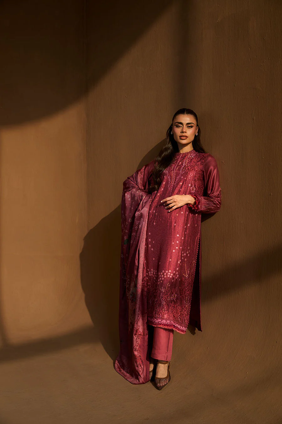 Sobia Nazir Shawl Design 3B Winter Shawl 2025