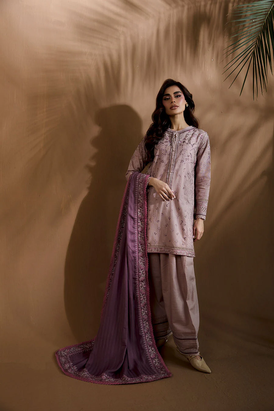Sobia Nazir Shawl Design 6B Winter Shawl 2025