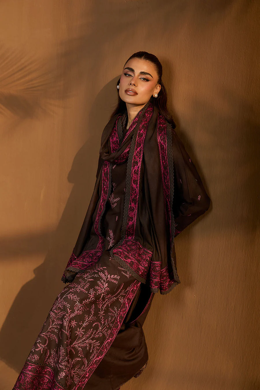 Sobia Nazir Shawl Design 7A Winter Shawl 2025 - Image 2