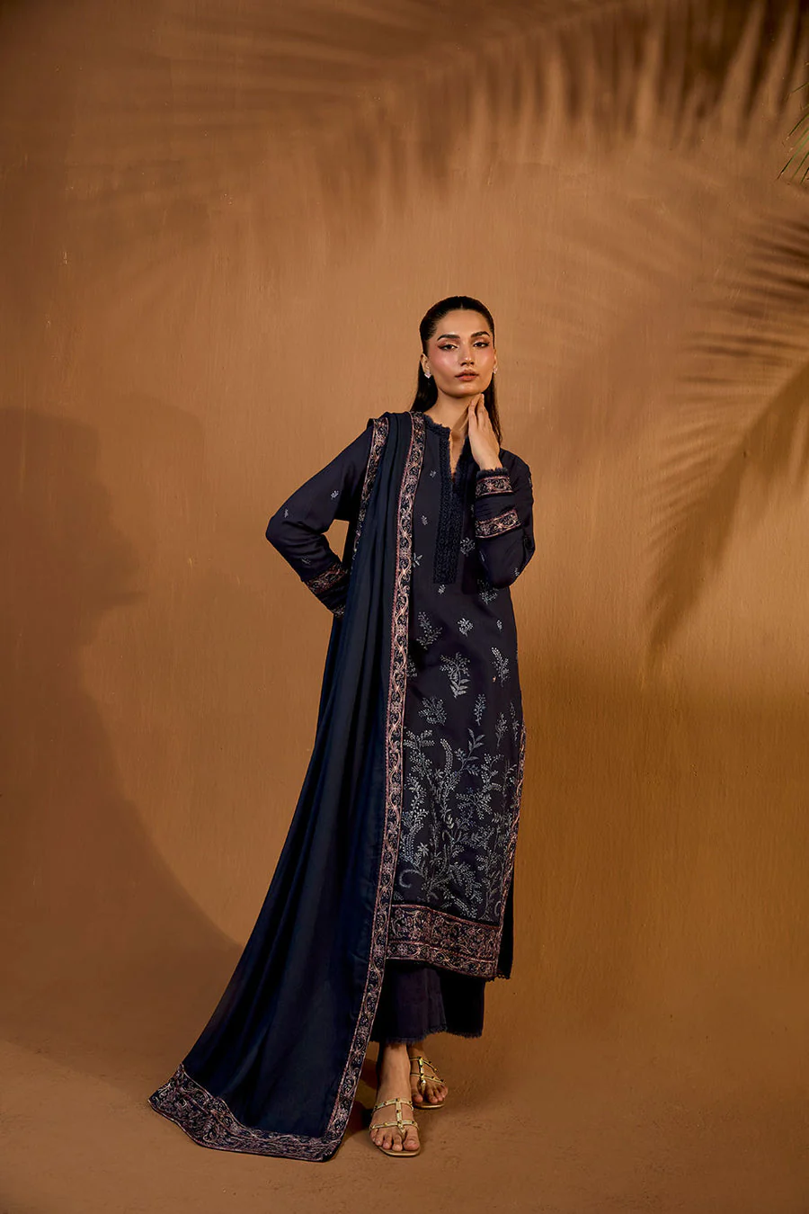 Sobia Nazir Shawl Design 7B Winter Shawl 2025