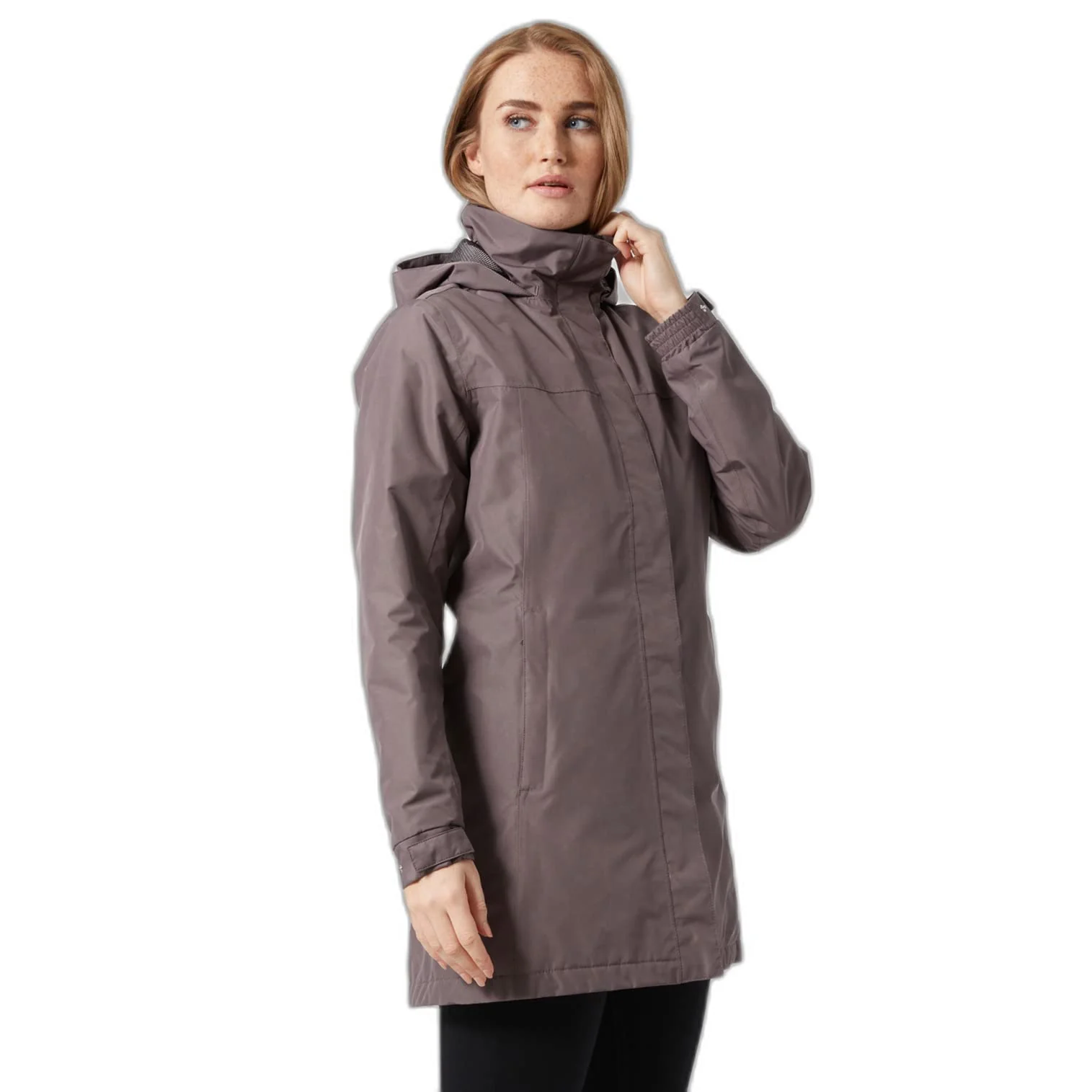 Sparrow Grey Warm, Waterproof Winter Jacket for Women - Helly Hansen