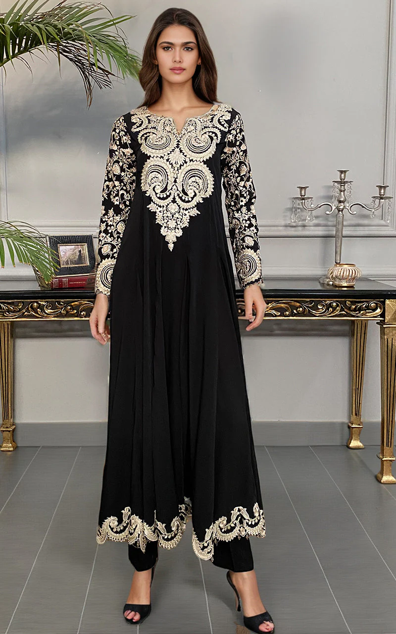 Thread & Motifz Ready To Wear 2pc Suit 70 Velvet Pret 2024