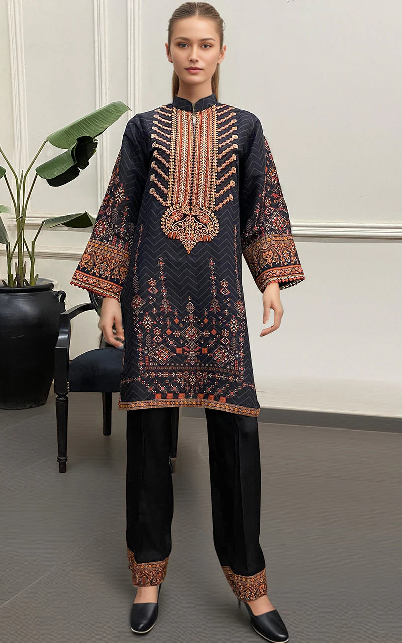 Thread & Motifz Ready To Wear Tunic 622 Silk Tunics 2024