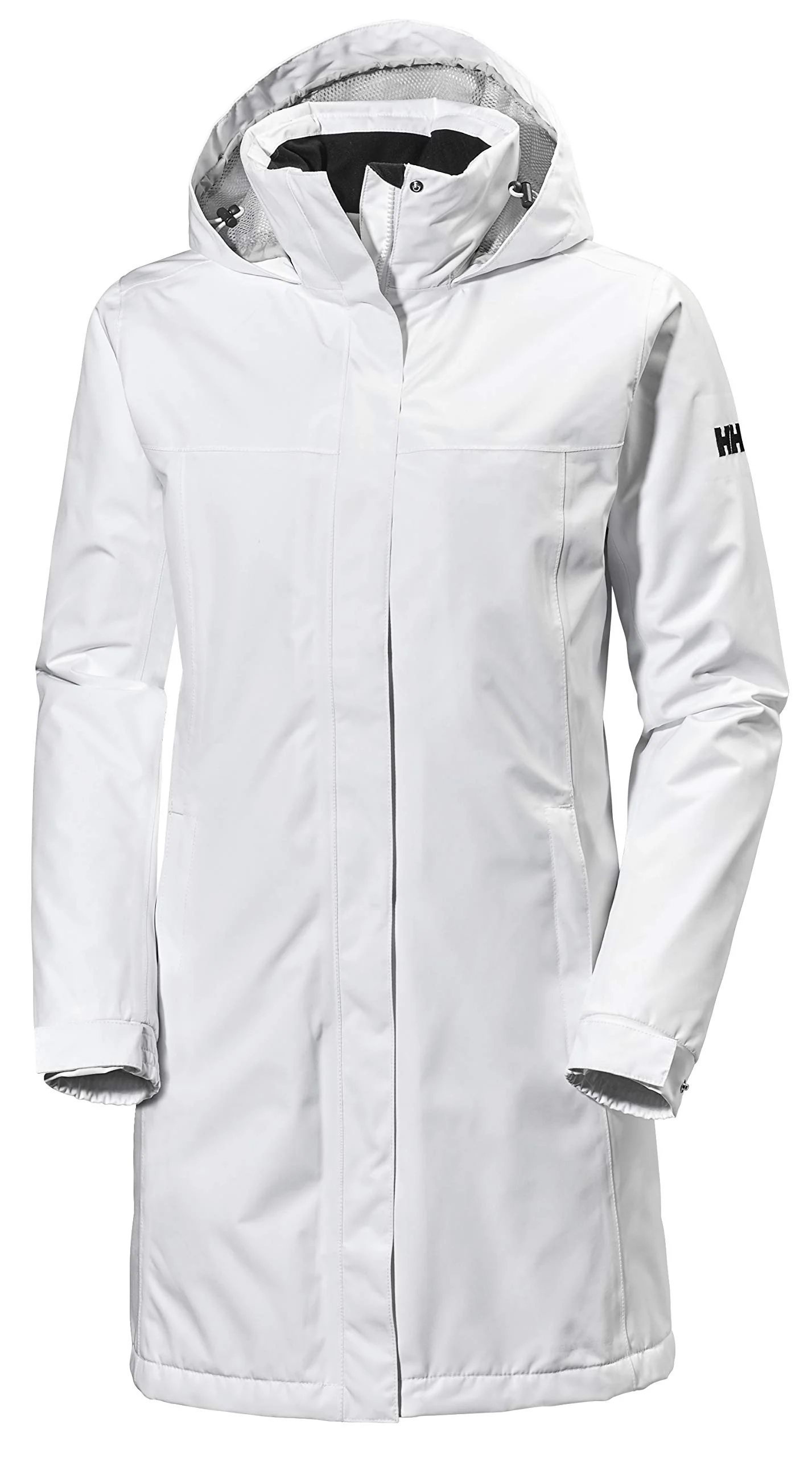 White Women's Insulated Waterproof Trench Coat - Helly Hansen