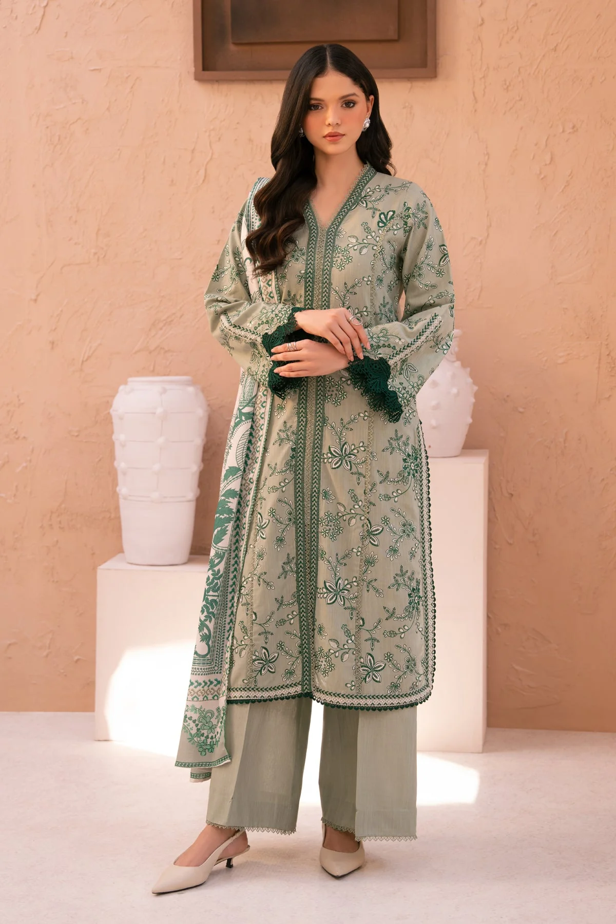 Xenia Formals Khayr Winter Slub Collection 2025 - Image 2