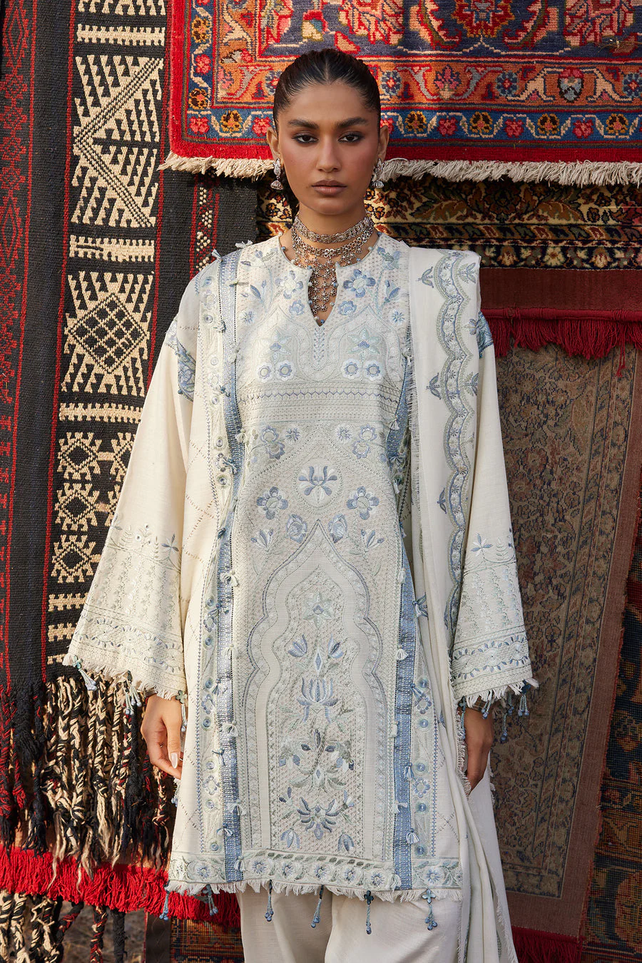 Zaha By Khadija Shah Leila (ZW25-02) Winter Collection 2025 - Image 2