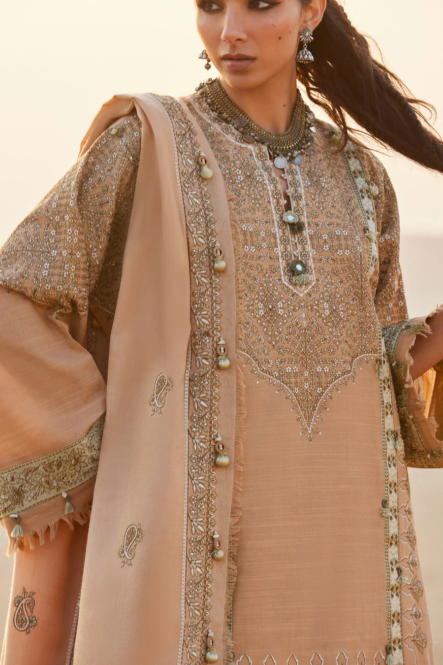 Zaha By Khadija Shah Neelam (ZW25-01) Winter Collection 2025 - Image 2