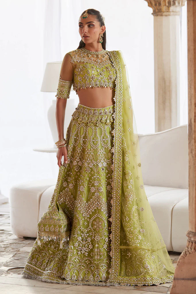 Zaha By Khadija Shah Noore Sitara (ZC25-01) Gossamer Wedding Collection 2025