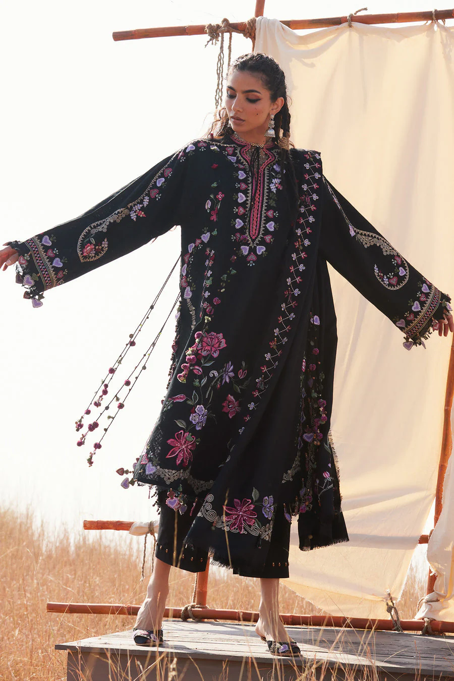 Zaha By Khadija Shah Sehyr (ZW25-11) Winter Collection 2025 - Image 2
