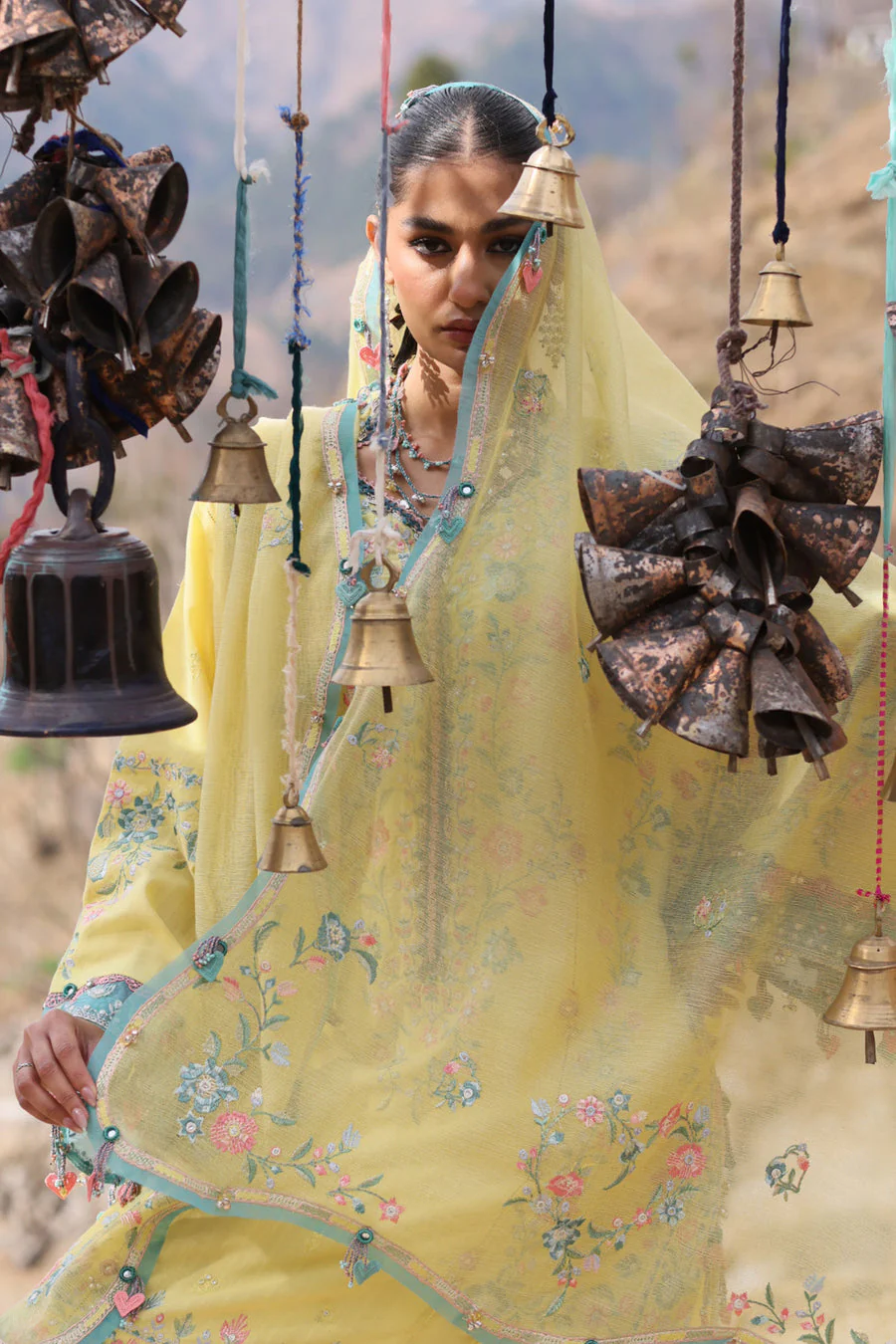 Zaha By Khadija Shah ZL26-01 A Meili Lawn 2026 - Image 3