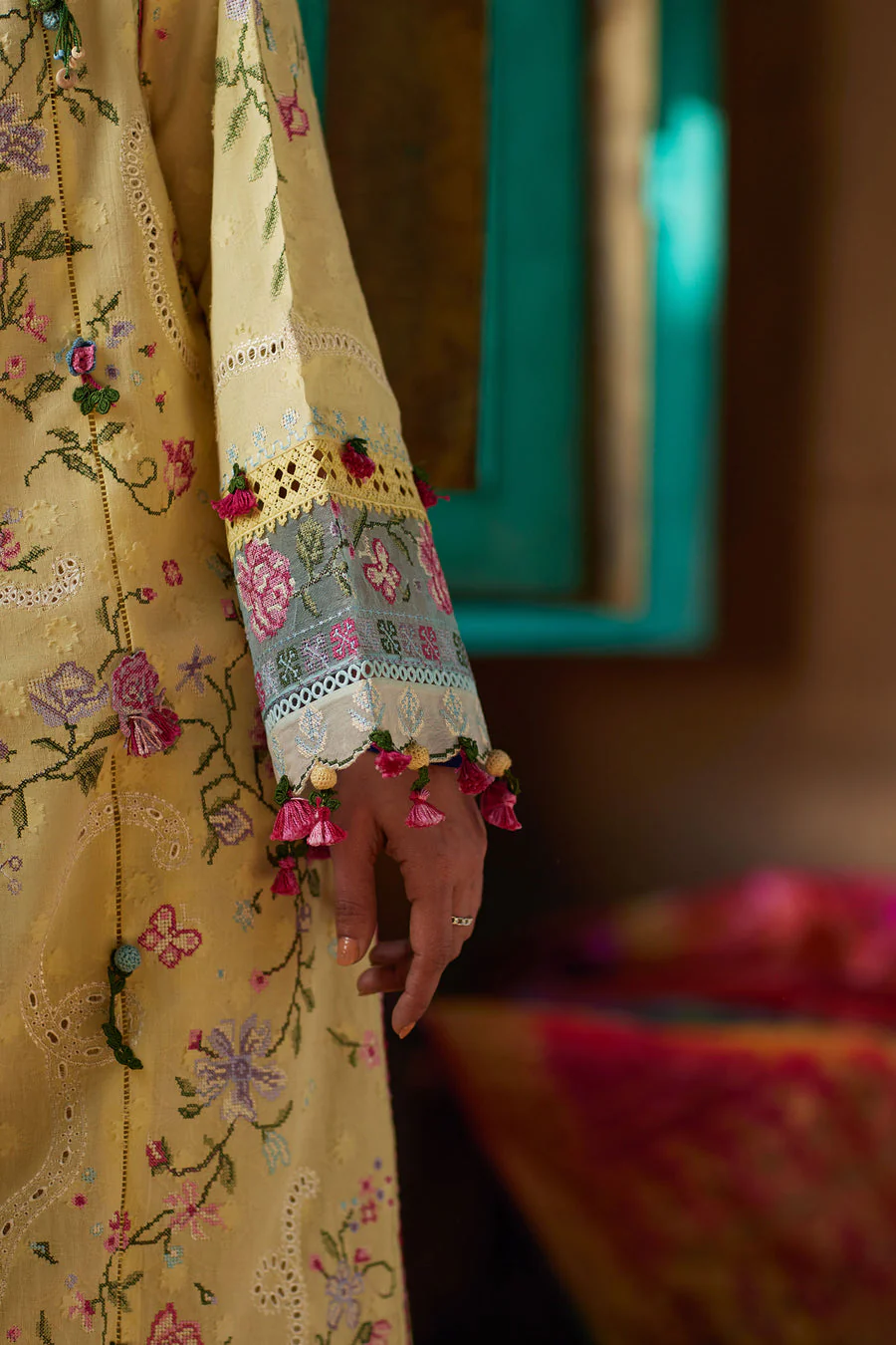 Zaha By Khadija Shah ZL26-03 B Meili Lawn 2026 - Image 3