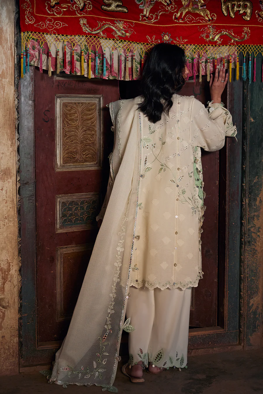 Zaha By Khadija Shah ZL26-05 A Meili Lawn 2026 - Image 3