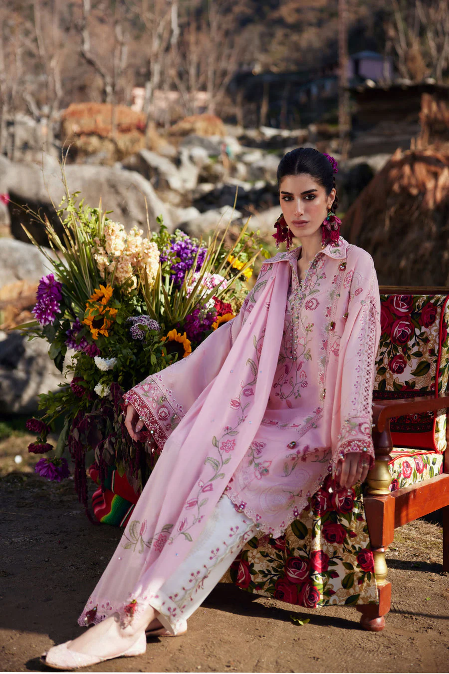 Zaha By Khadija Shah ZL26-06 B Meili Lawn 2026 - Image 3