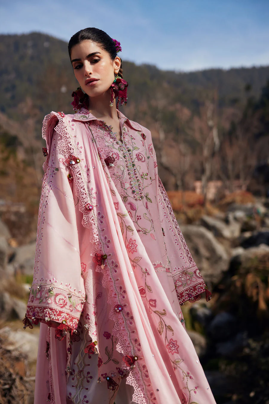Zaha By Khadija Shah ZL26-06 B Meili Lawn 2026 - Image 4