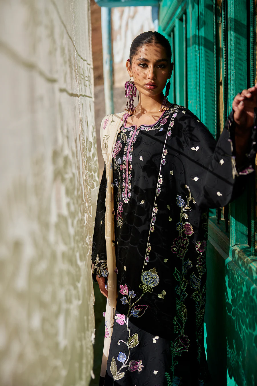 Zaha By Khadija Shah ZL26-07 B Meili Lawn 2026