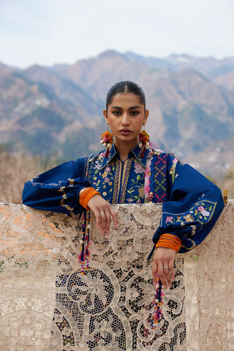 Zaha By Khadija Shah ZL26-08 A  Meili Lawn 2026 - Image 2