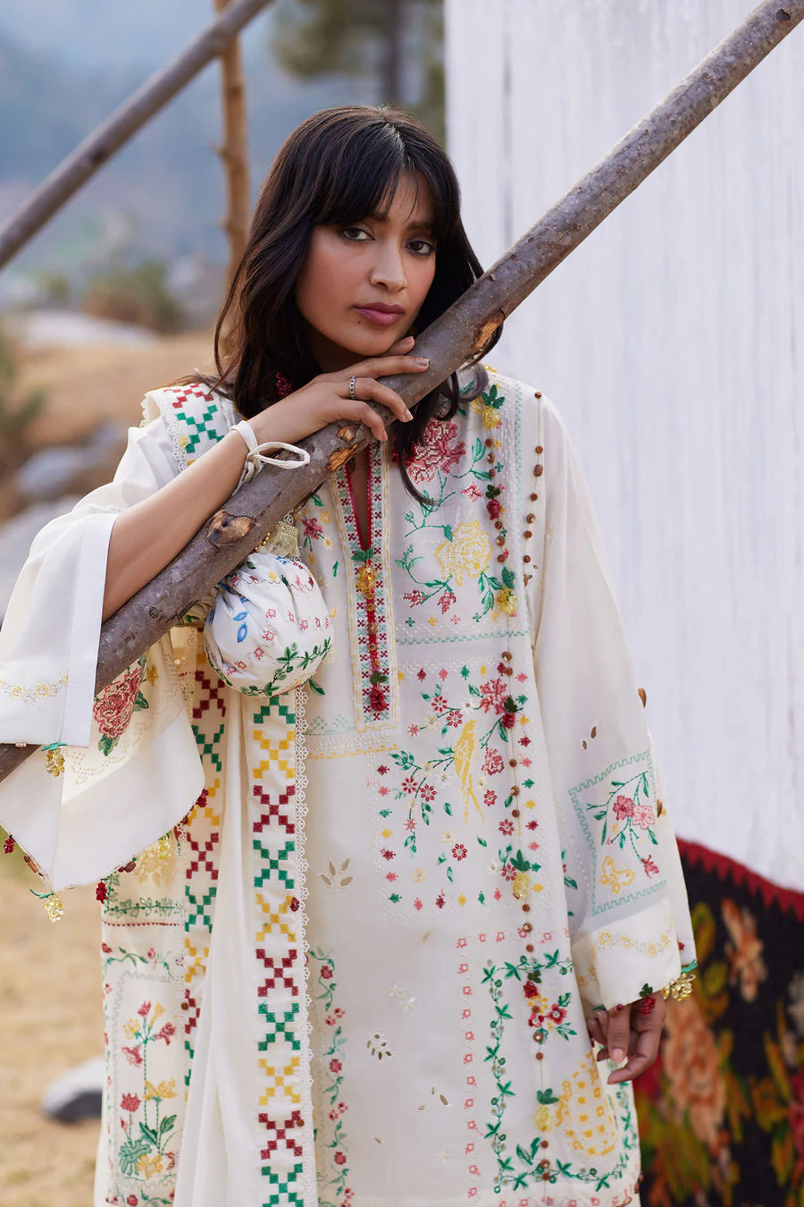 Zaha By Khadija Shah ZL26-08 B Meili Lawn 2026