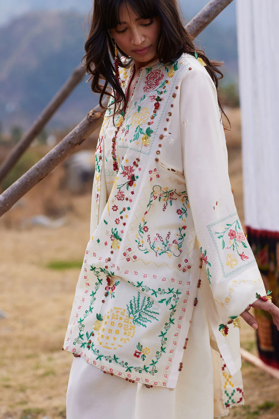 Zaha By Khadija Shah ZL26-08 B Meili Lawn 2026 - Image 2