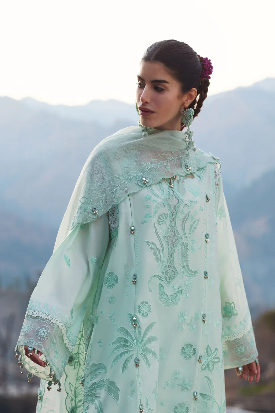 Zaha By Khadija Shah ZL26-09 A Meili Lawn 2026 - Image 2