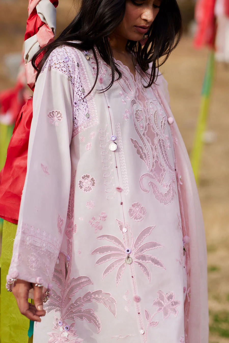 Zaha By Khadija Shah ZL26-09 B Meili Lawn 2026 - Image 2