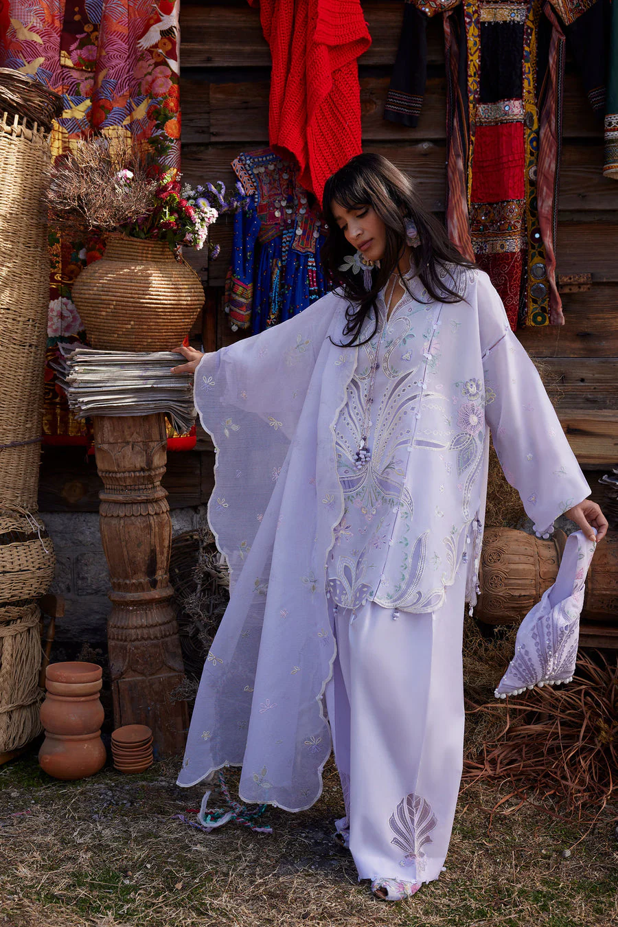Zaha By Khadija Shah ZL26-10 B Meili Lawn 2026