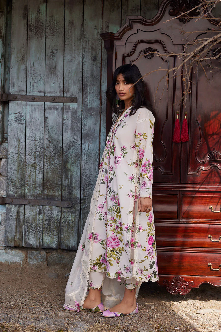 Zaha By Khadija Shah ZL26-11 B Meili Lawn 2026