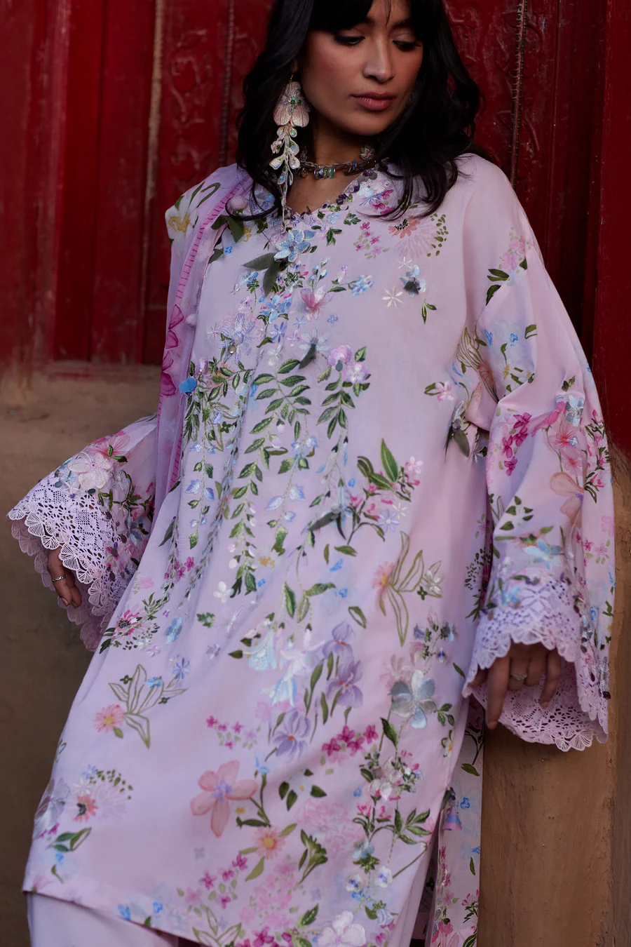 Zaha By Khadija Shah ZL26-12 A Meili Lawn 2026 - Image 3