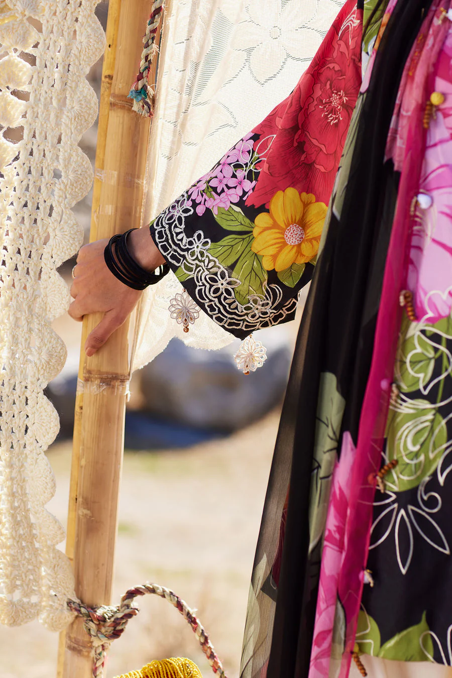 Zaha By Khadija Shah ZL26-13 A Meili Lawn 2026 - Image 2