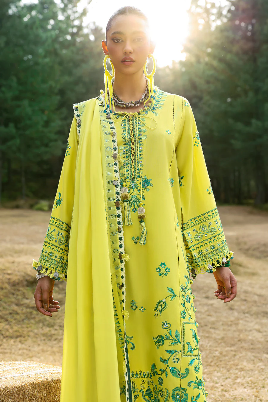 Zaha  Elaya (ZL25-10 B) Neelam Lawn 2025 - Image 2