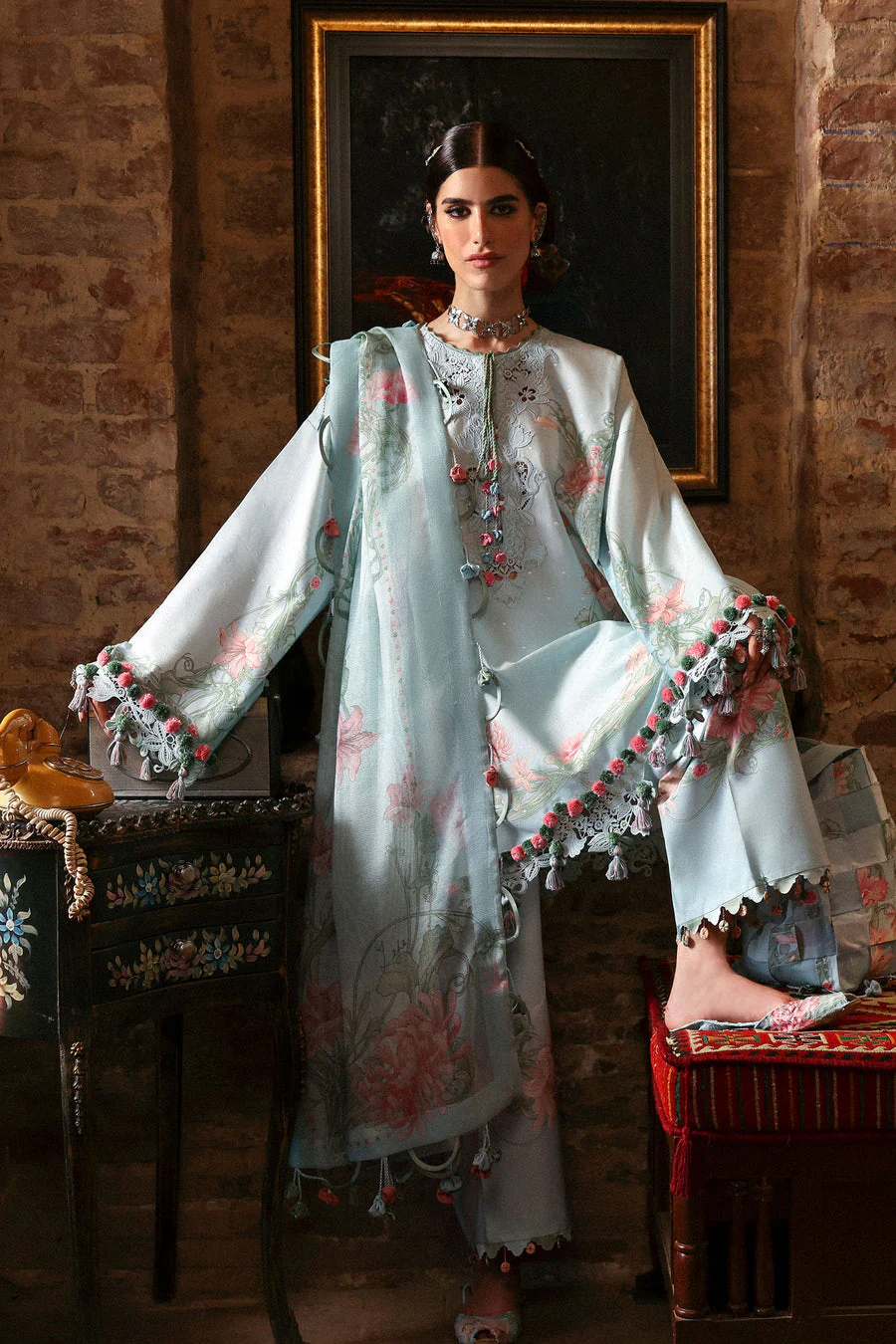 Zaha Khusbu (ZF-25-09) Festive Eid Lawn 2025
