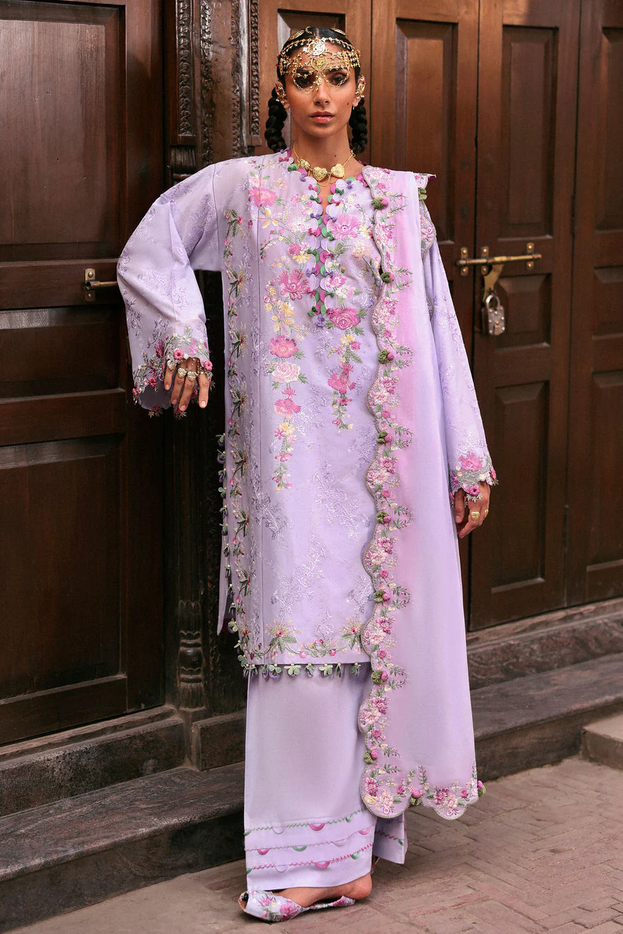 Zaha Nilofer (ZF-25-04) Festive Eid Lawn 2025