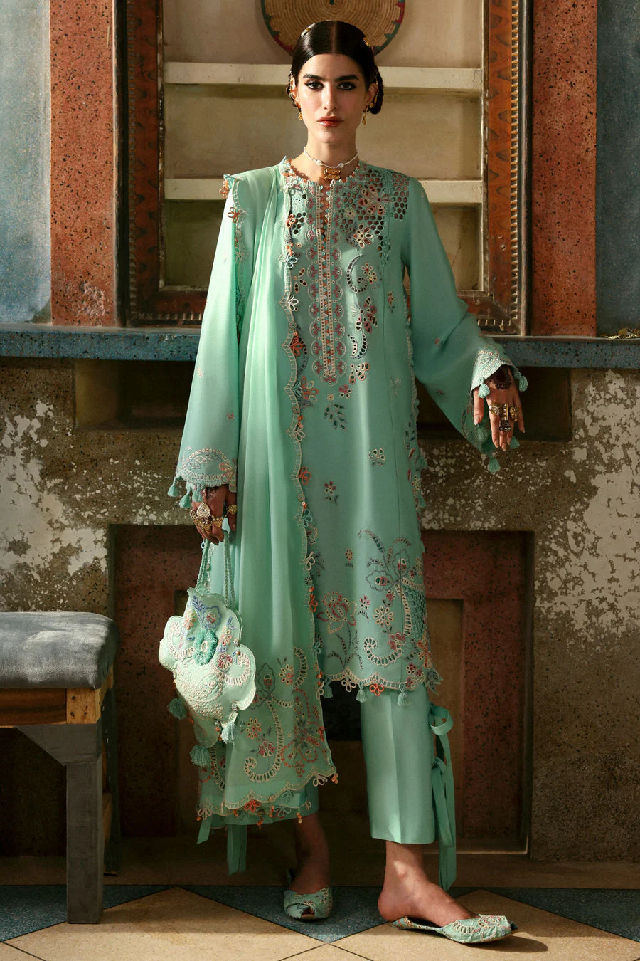 Zaha Seher (ZF-25-05) Festive Eid Lawn 2025