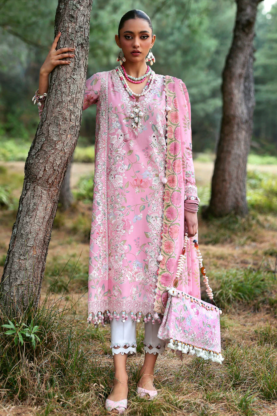 Zaha  Zayana (ZL25-01 A) Neelam Lawn 2025