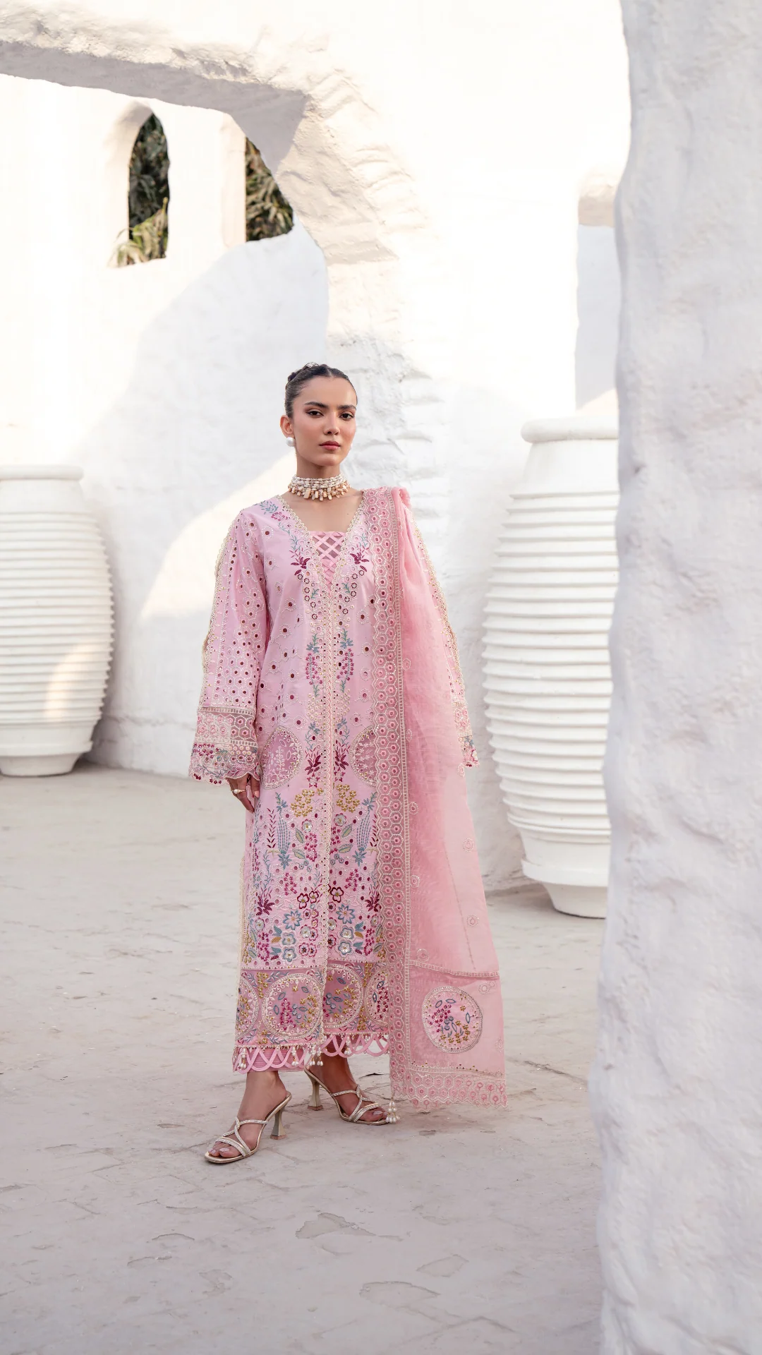 Zaibtan Official ZA-03  Anaya Eid Luxury Lawn 2025