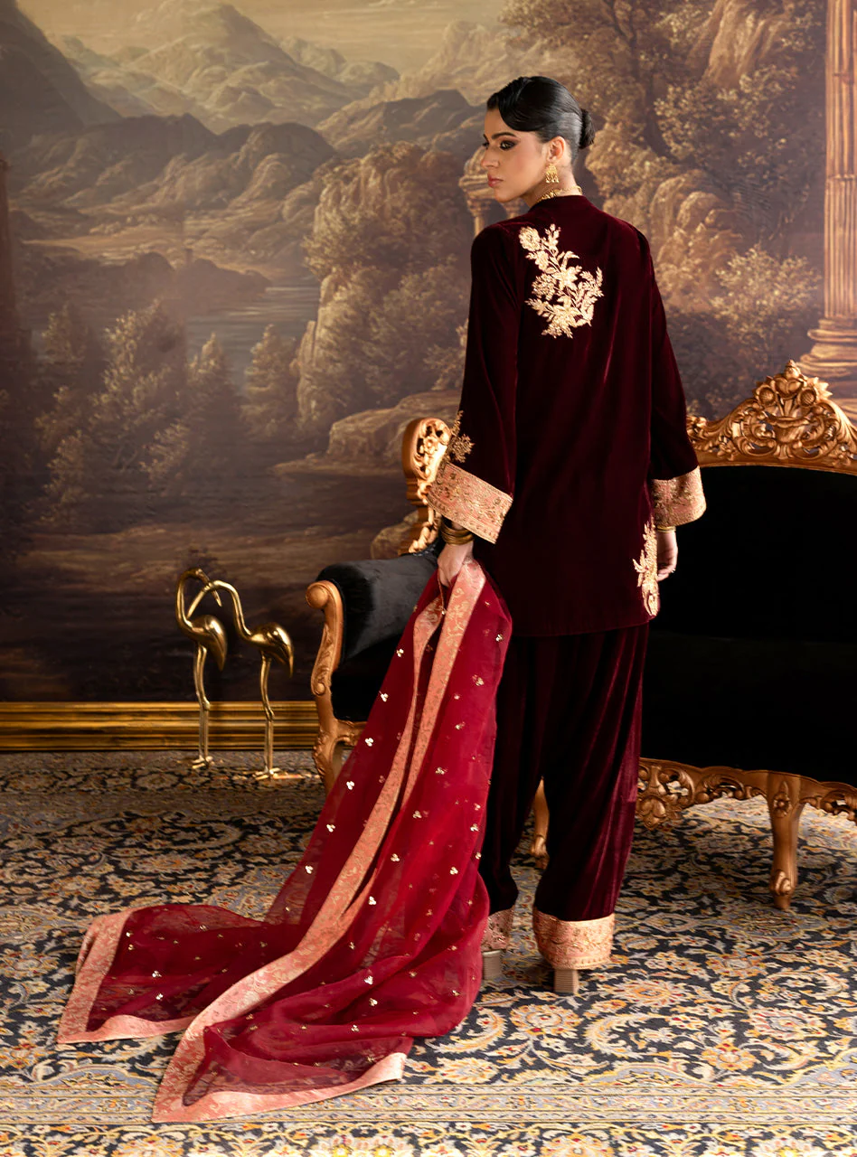 Zainab Chottani Cleo Farshi Velura Velvet Edit 2025 - Image 2