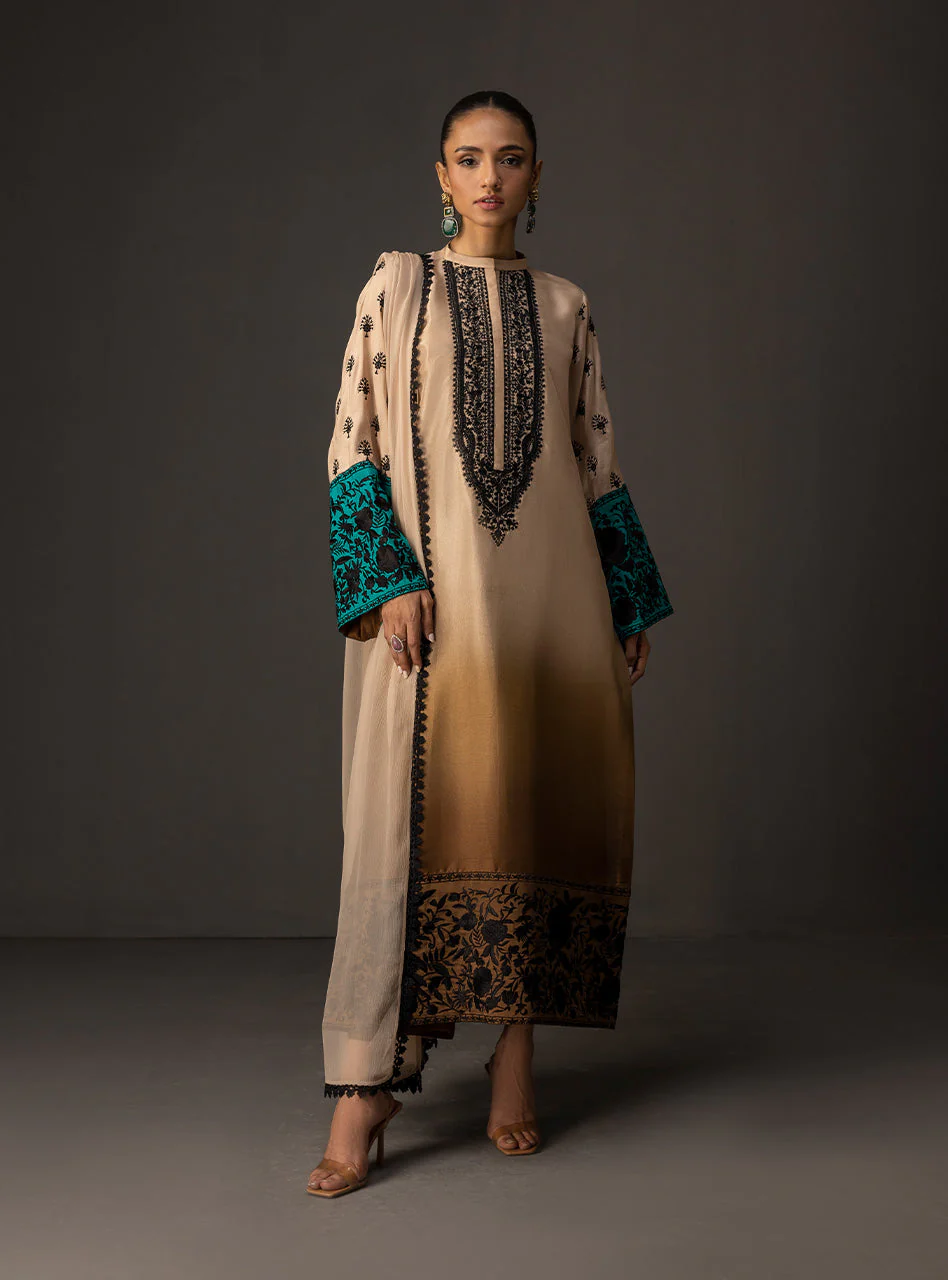 Zainab Chottani Desert Dusk Silk Ombre Edit 2025